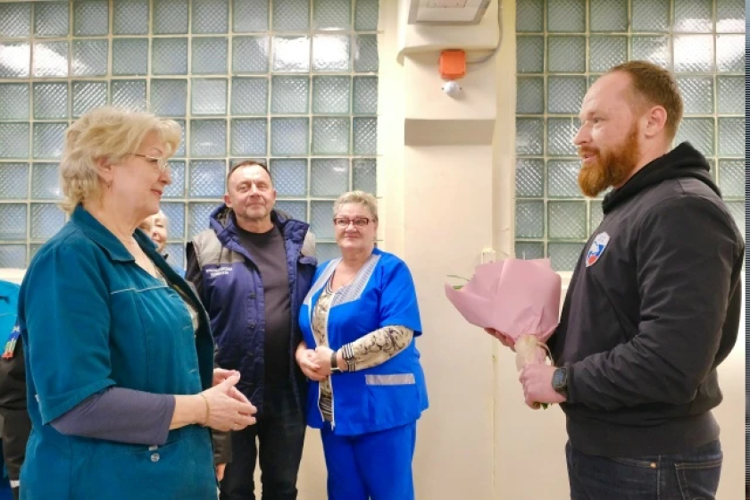 Оператор котельной №2 АО «Красногорская теплосеть» Ольга Соколова отметила 65‑летний юбилей