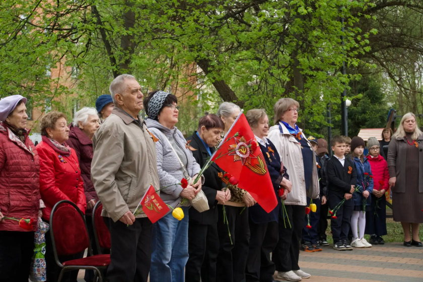 В Опалихе состоялся митинг, посвященный 81‑й годовщине Победы в Великой Отечественной войне