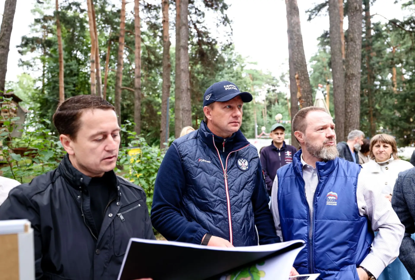 Дмитрий Волков и Сергей Колунов проинспектировали модернизацию автогородка в «Сказочном»