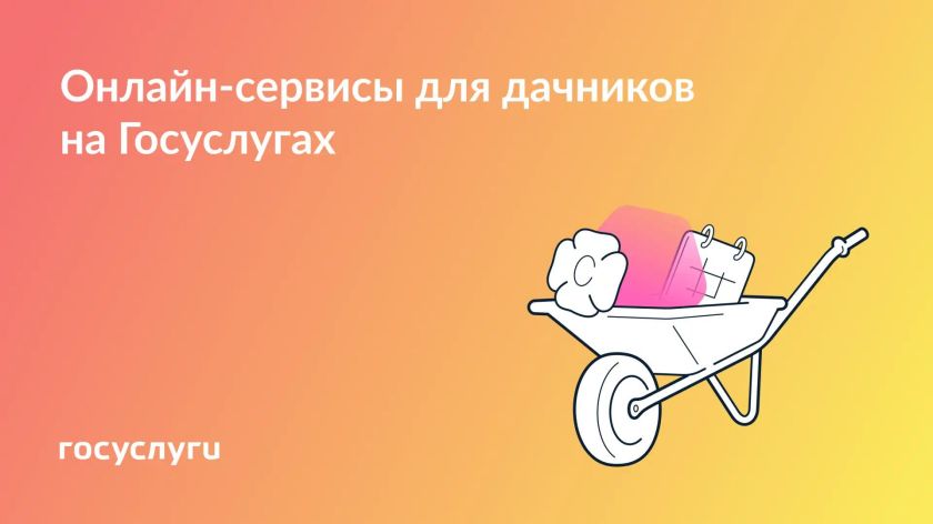 Онлайн-сервисы для дачников на Госуслугах