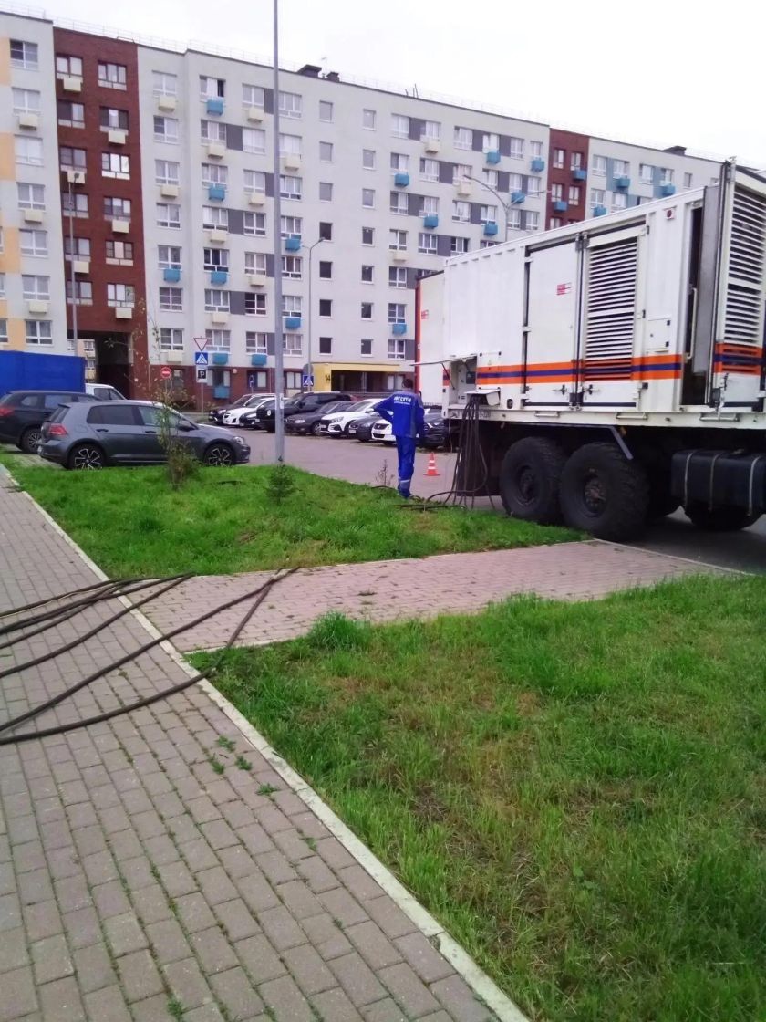 Электроснабжение восстанавливают в ЖК Красногорска после аварии