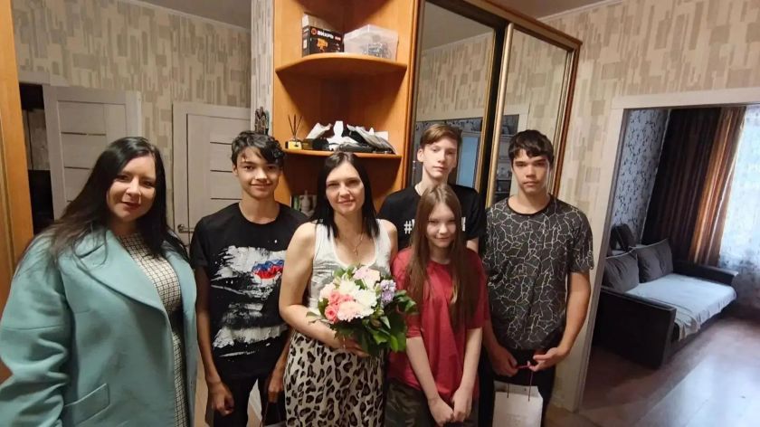 Многодетные семьи участников СВО поздравили в Красногорске