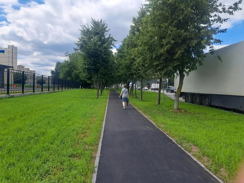 В Красногорске завершена программа по созданию и ремонту пешеходных коммуникаций