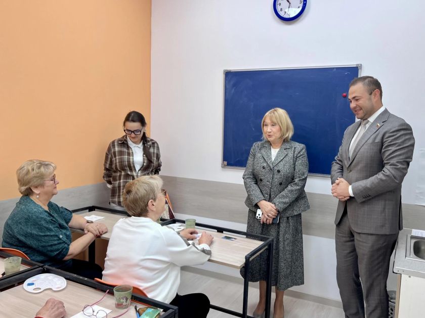 Омбудсмен Подмосковья встретилась с участниками проекта «Активное долголетие» в Красногорске