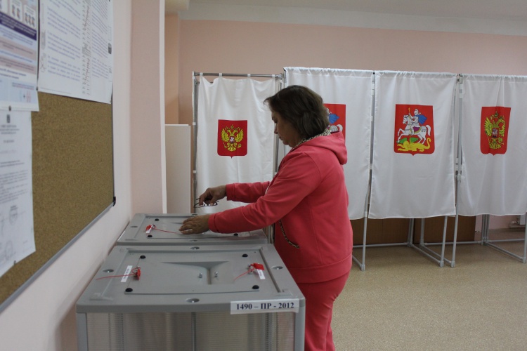 На 10:00 явка на выборах в Красногорске составила 2,6% избирателей