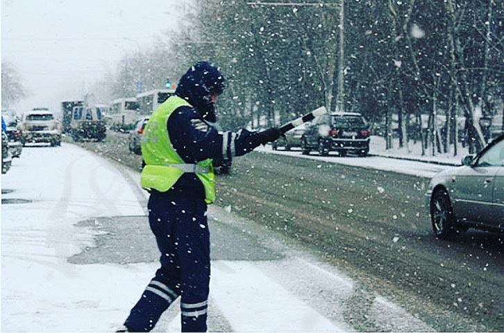 ГАИ Красногорска призывает водителей быть внимательными