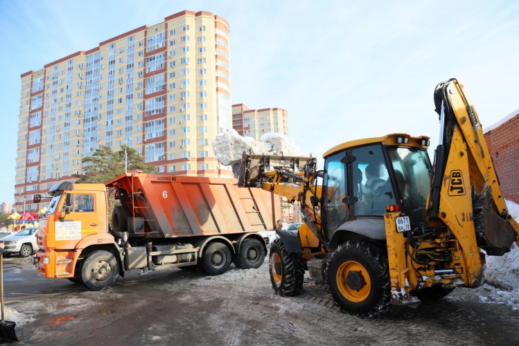 240 тысяч кубометров снега вывезли в Красногорске