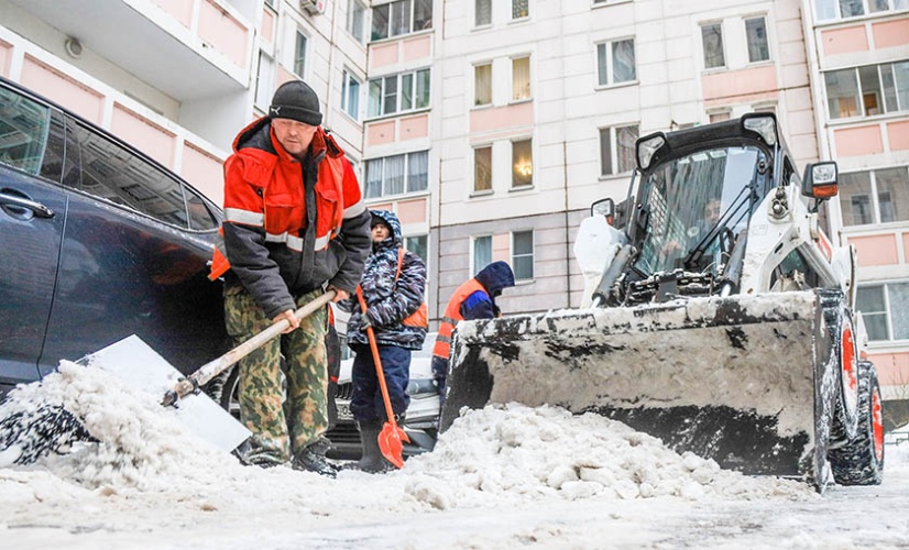 График уборки снега на территории городского округа Красногорск