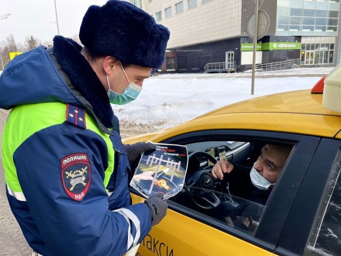 В феврале месяце продолжится проведение тематических проверок водителей на территории городского округа Красногорск