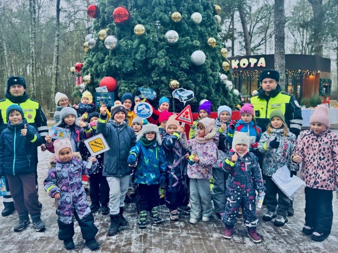 В Красногорске автоинспекторы провели профилактическое мероприятие «Засветись»