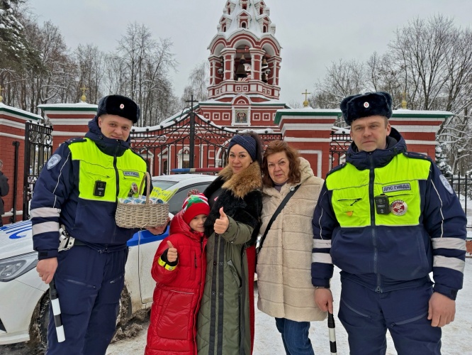 Рождество и ПДД