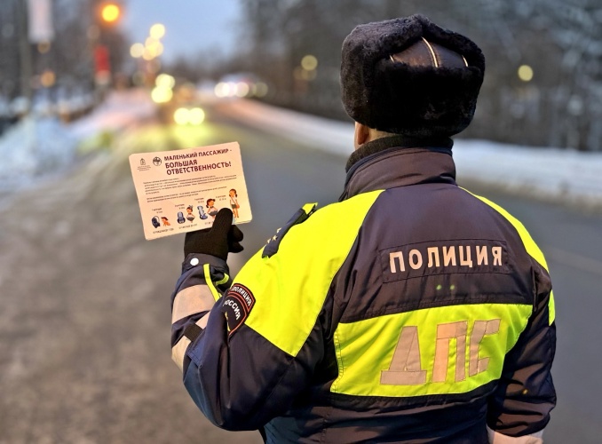 Госавтоинспекция Красногорска напомнила о правилах безопасной перевозки детей