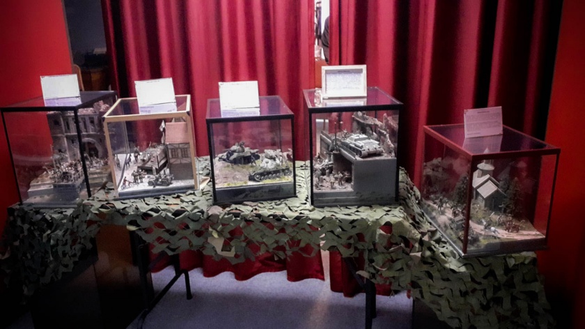 Новая выставка диорам о войне начала работу в Красногорском филиале Музея Победы