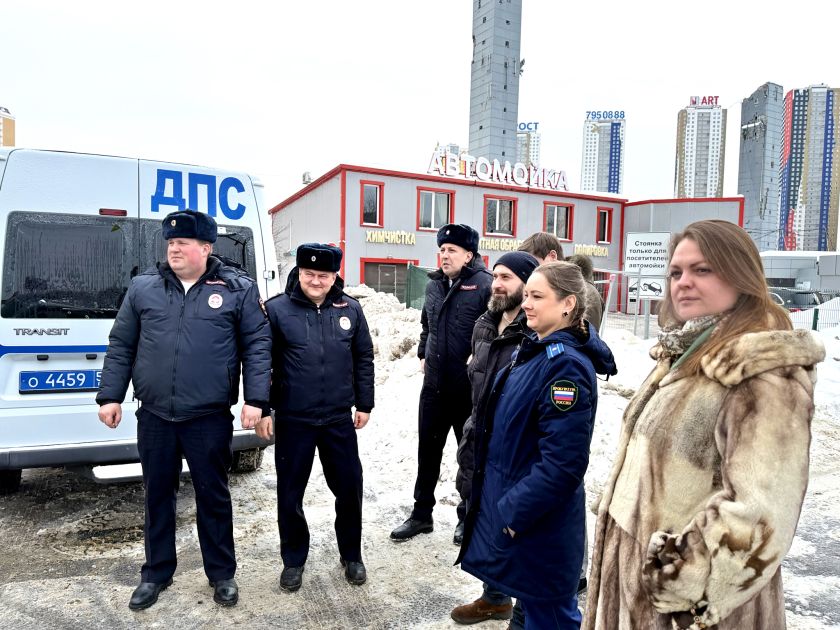 Сотрудники Подмосковной Госавтоинспекции приняли участие в комплексном обследовании улично-дорожной сети городского округа Красногорск