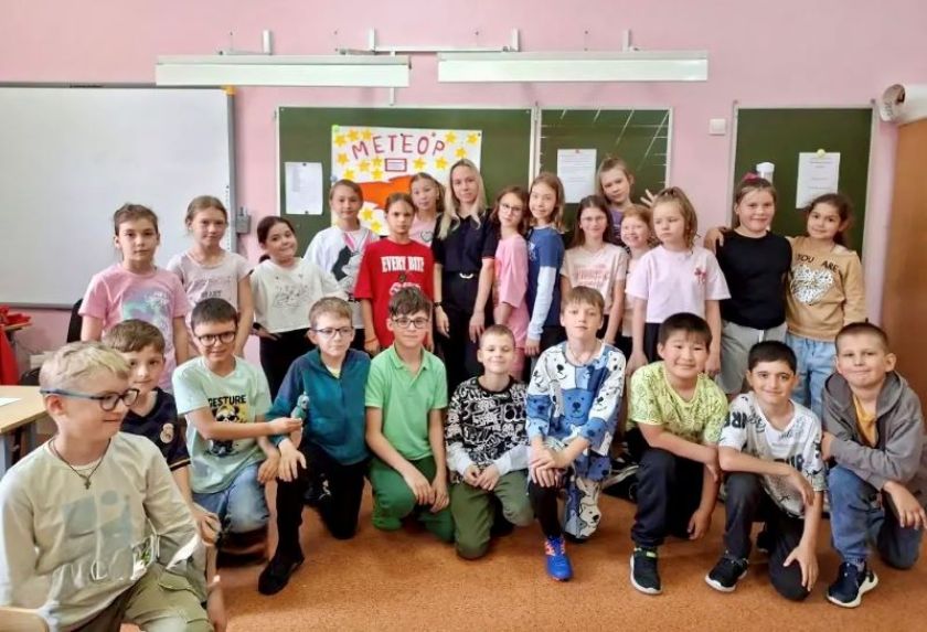 Полицейская в Красногорске провела профилактические беседы в школьном лагере