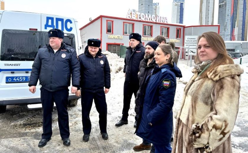 Сотрудники Красногорской Госавтоинспекции приняли участие в обследовании улично-дорожной сети городского округа