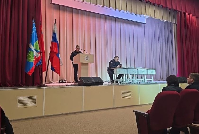 Участковые уполномоченные полиции в Красногорске завершили отчеты перед населением