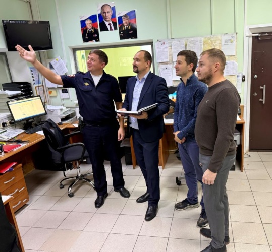 Общественники в Красногорске проверили несение службы сотрудниками Дежурной части полиции
