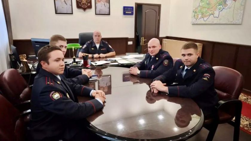 Начальник УМВД России по г.о. Красногорск провел встречу с новыми сотрудниками