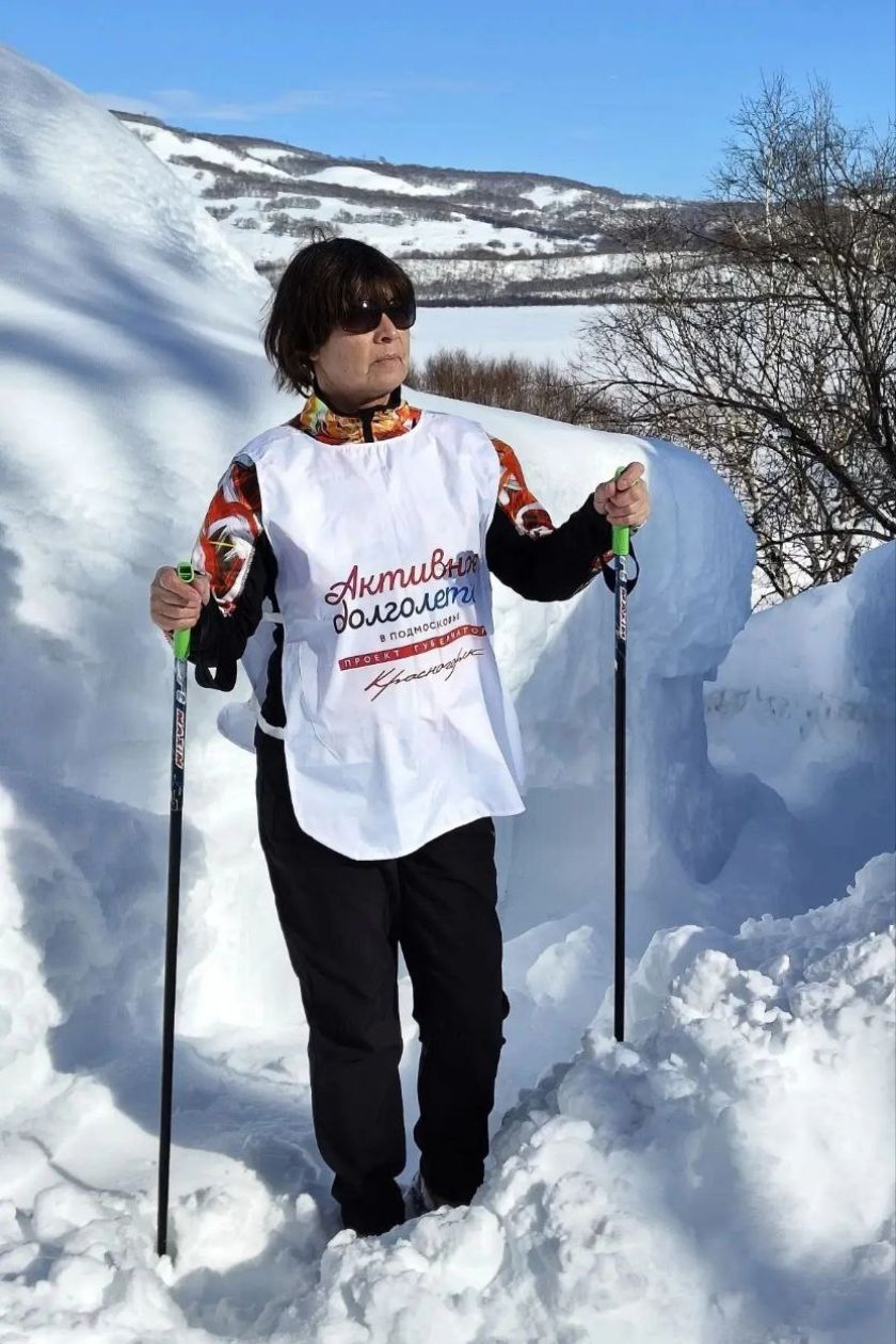 Участница «Активного долголетия» из Красногорска путешествует по России со скандинавской ходьбой