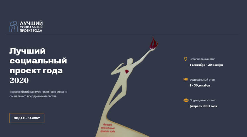 Региональный этап VI Всероссийского конкурса проектов в области социального предпринимательства  «Лучший социальный проект года»