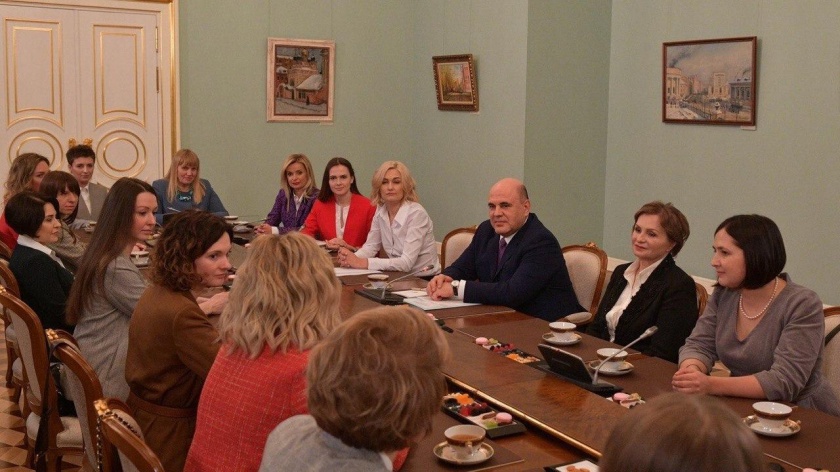 Красногорская предпринимательница встретилась с премьер-министром России