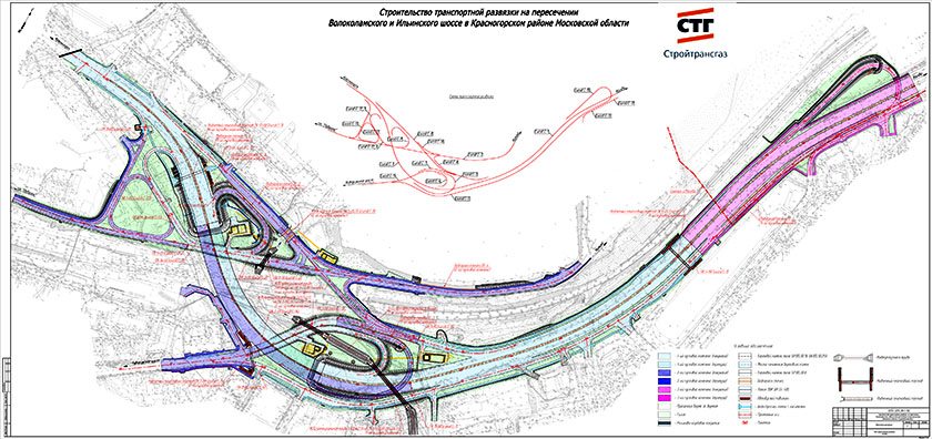 Реконструкция волоколамского шоссе в красногорске схема