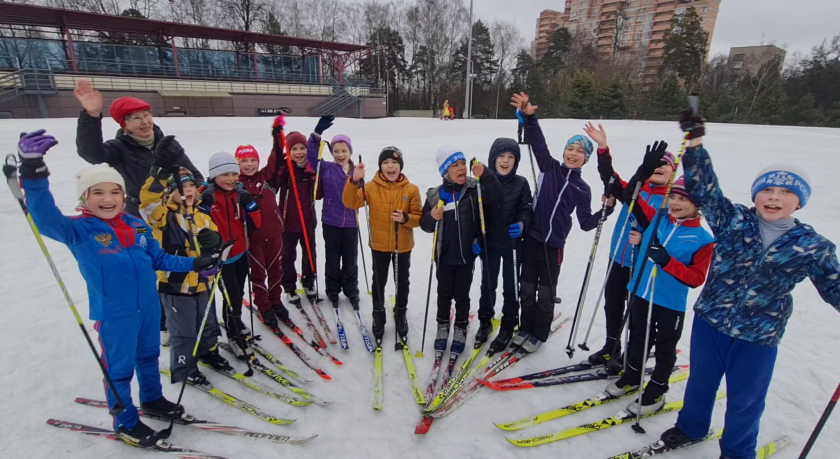 Красногорске лыжники завершают сезон