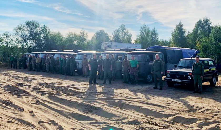 Комитет лесного хозяйства Московской области наращивает группировку сил и средств для тушения пожаров в Рязанской области