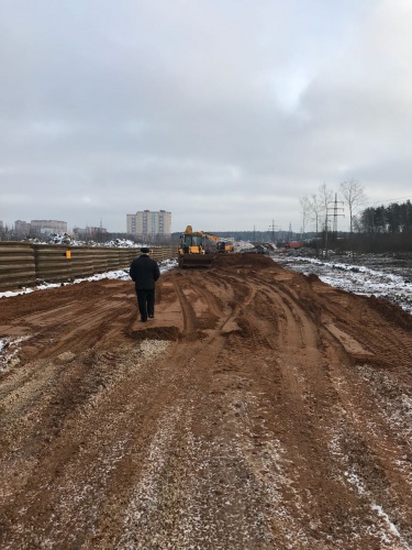 В Нахабино стартовал капитальный ремонт объездной дороги Аникеевка-Нахабино