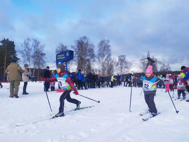 Более 200 юных лыжников вышли на старт окружного первенства в Красногорске