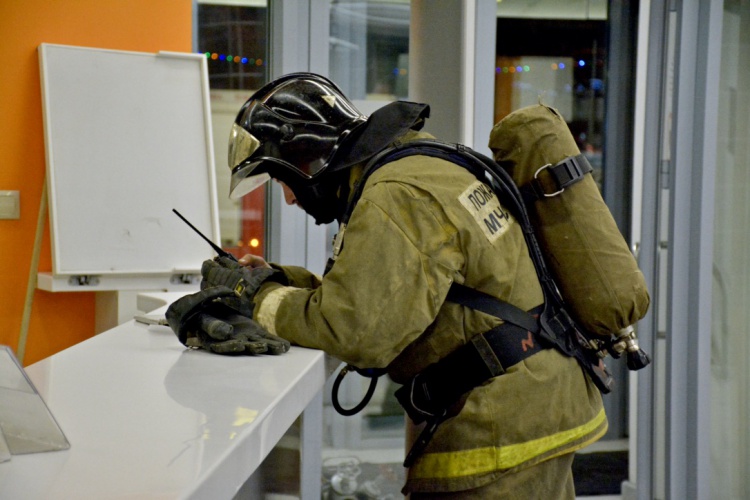 Учебная пожарная тревога прозвучала в администрации Красногорска