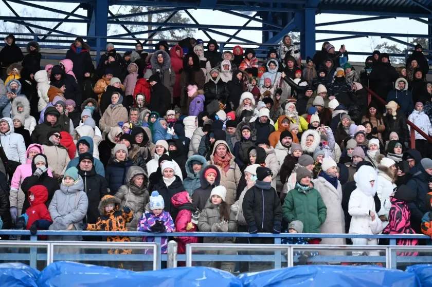 В Красногорске проходит ледовый спектакль «Щелкунчик»