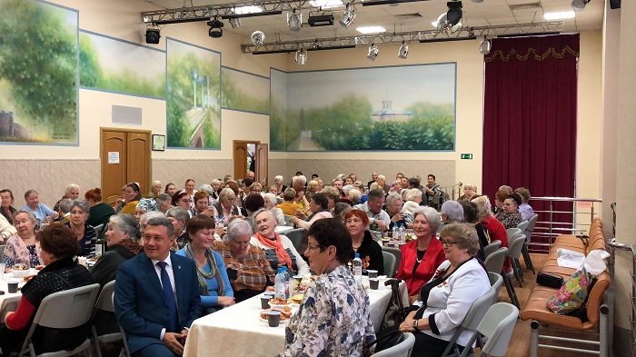Международный день пожилых людей в территориальном управлении Ильинское