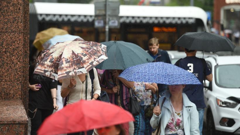 Умеренно теплая погода с дождями ожидается в Московском регионе в пятницу