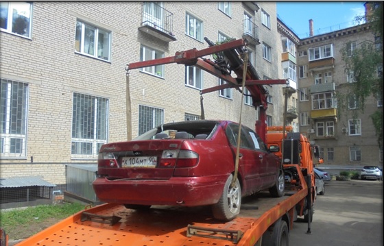 Более 250 брошенных автомобилей убраны с улиц Красногорска