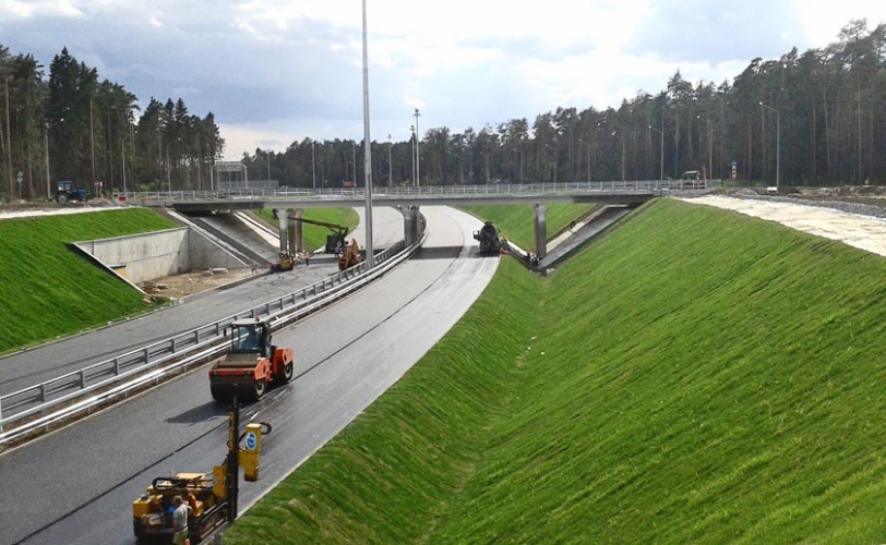 В Московской области облагораживают территории, прилегающие к крупным автомагистралям