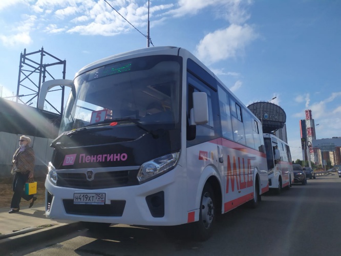 В Красногорске появился новый автобусный маршрут