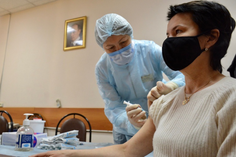 В администрации Красногорска состоялась выездная вакцинация от COVID-19