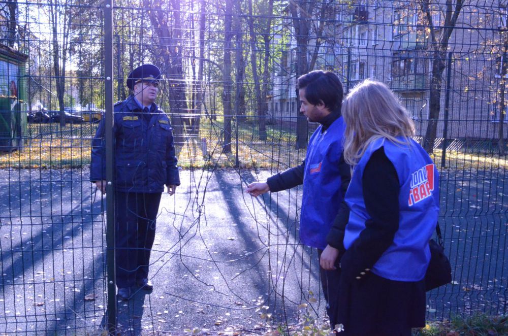 Госадмтехнадзор совместно с «Молодой Гвардией» на страже порядка