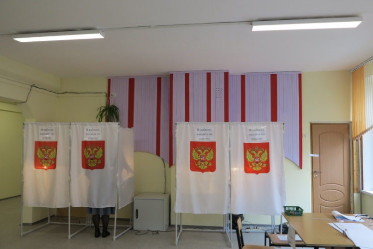 35,74% избирателей проголосовали к этому моменту в городском округе Красногорск