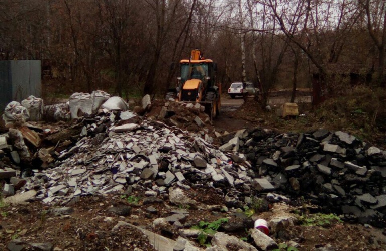 Строительный мусор уберут с улиц Красногорска