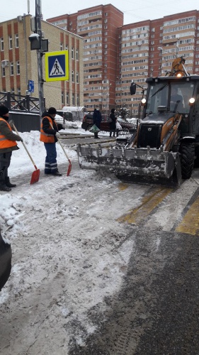 Итоги уборки снега в Красногорске в период праздников