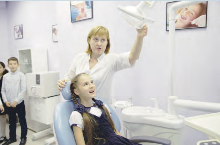В школах Красногорска работают стоматологические кабинеты