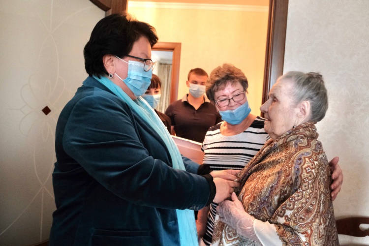 Жительница Красногорска празднует 100-летний юбилей