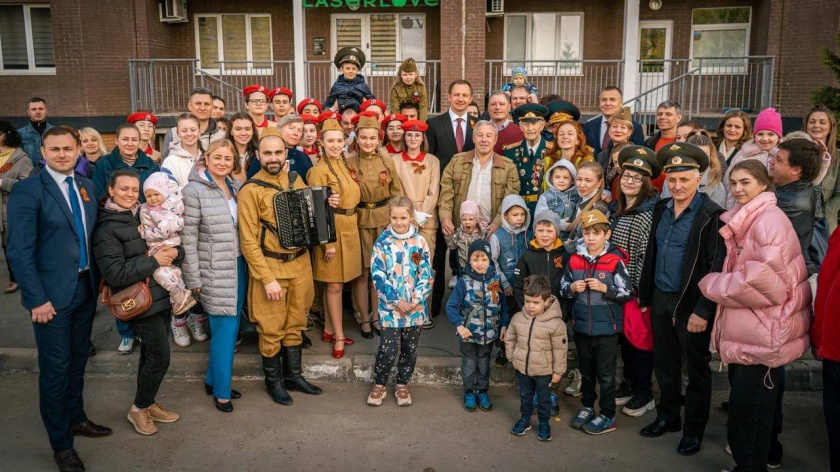 Глава городского округа Красногорск Дмитрий Владимирович Волков поздравил ветеранов Великой Отечественной войны