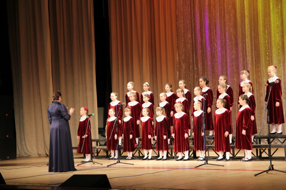 Отчетный концерт детской хоровой школы «Алые паруса» в ДК «Подмосковье»