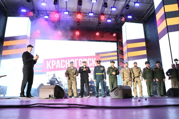 Глава округа Дмитрий Владимирович Волков поздравил красногорцев с Днем города!