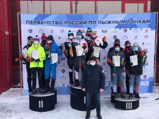 Красногорский юниор завоевал серебряную награду на первенстве России по лыжным гонкам