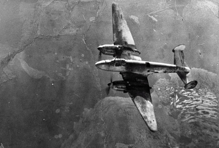 Красногорский поисковый отряд завершил обследование места падения бомбардировщика «Пе-2»
